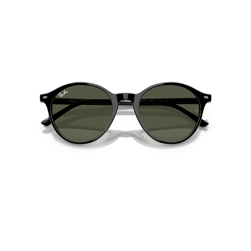 小物 Ray-Ban RB2230F RB2230 Sunglasses in Black and G-15 Green (51-20) - RB2230F | Ray