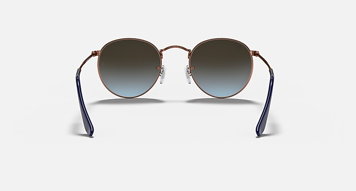 ROUND METAL Sunglasses in Bronze-Copper and Blue - RB3447 | Ray