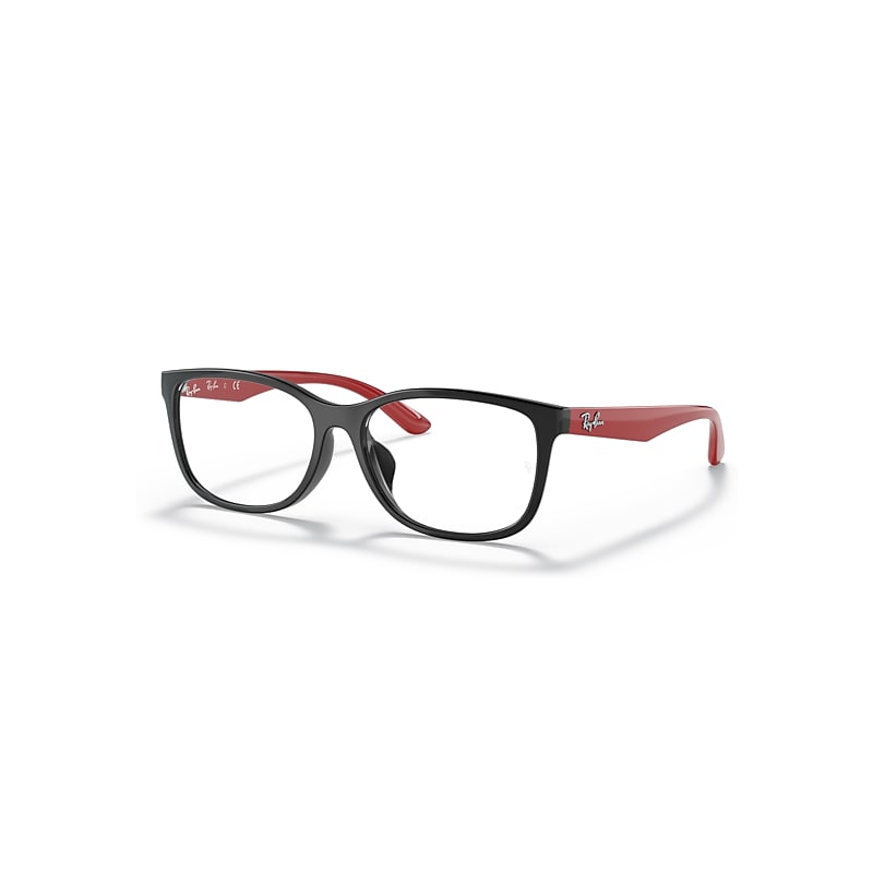 Ray-Ban Eyeglasses Unisex Rb7124d - Red Frame Demo Lens Lenses 56-16