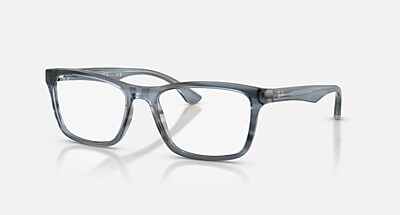 RB5279 OPTICS Eyeglasses with Dark Havana and Clear (57-18