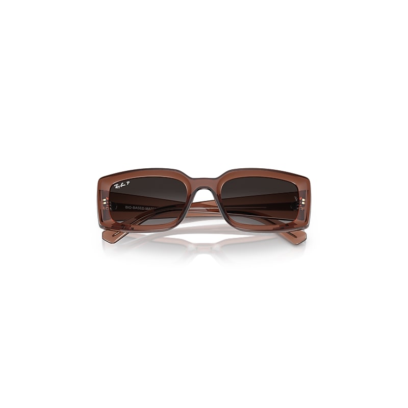 KILIANE BIO-BASED Sunglasses in Transparent Brown and Grey