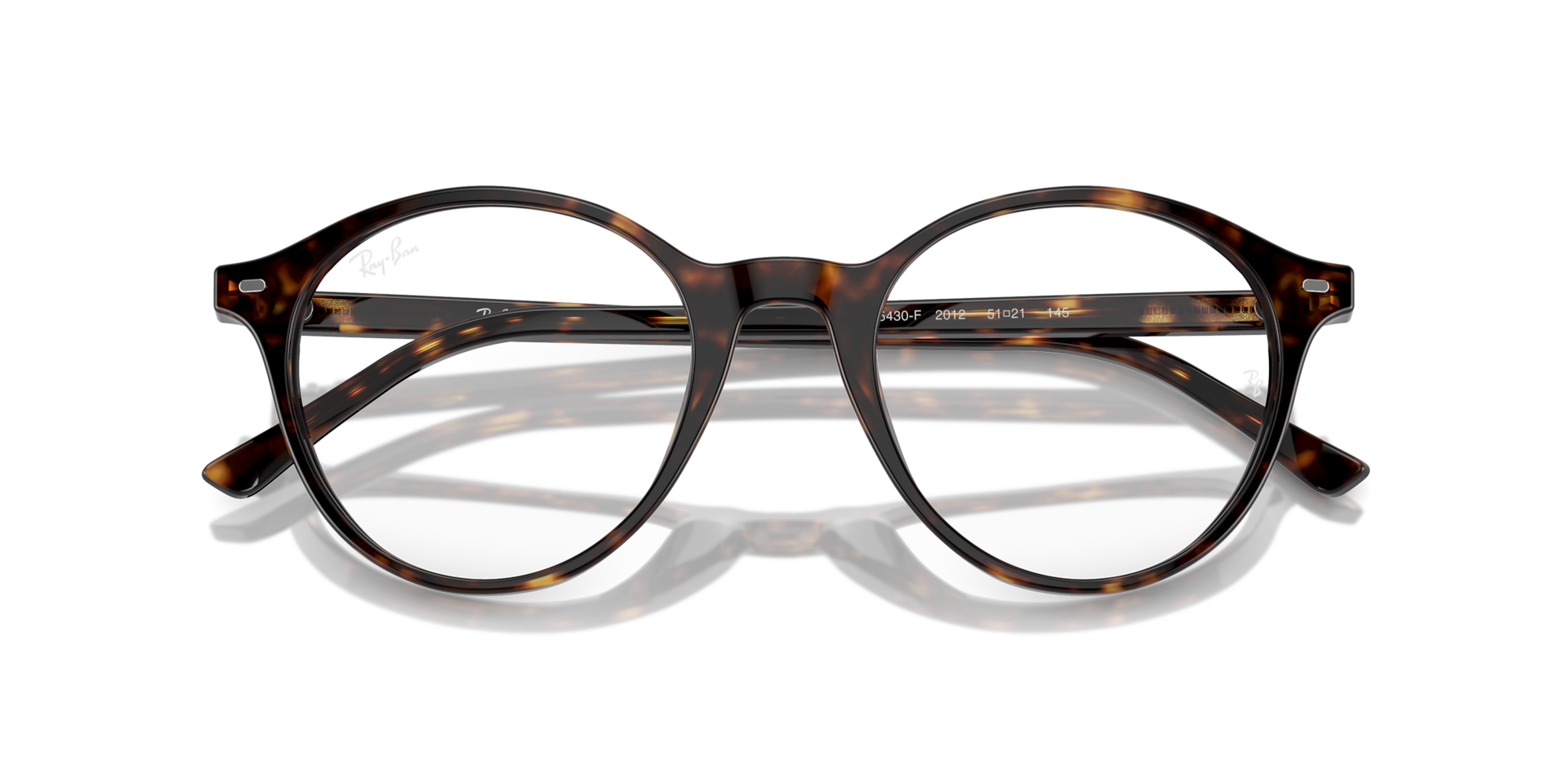 Ray-Ban Rb5430 Optics Eyeglasses Havana Frame Clear Lenses Polarized 51-21 147$