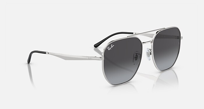 RB3724D Sunglasses in Silver and Grey (59-18) - RB3724D | Ray-Ban® US