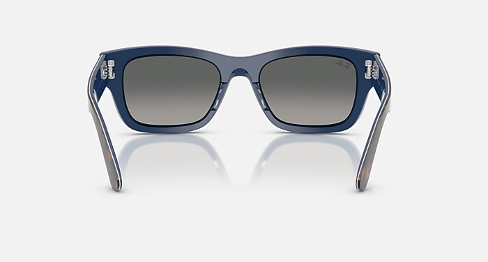 JOSEPH Sunglasses in Havana Grey On Gradient Blue and Gradient
