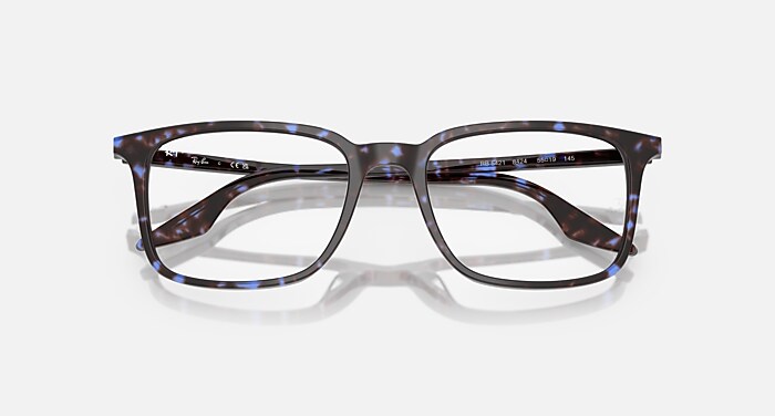 RB5421 OPTICS Eyeglasses with Havana Blue Turtle Frame  display picture 1