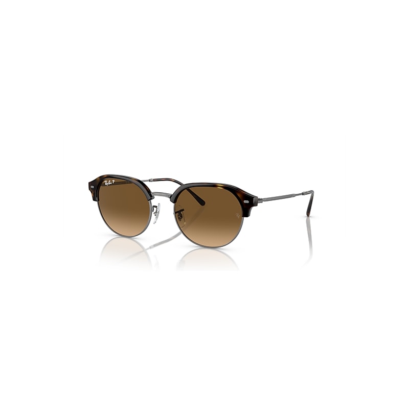 Ray-Ban Sunglasses   - Gunmetal Frame Brown Lenses Polarized 55-20, RB4429
