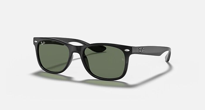 NEW WAYFARER KIDS Sunglasses in Black and Dark Green (47-15