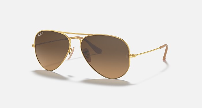 【希少】Ray-Ban レイバン　アビエーター サングラス ブラウンレンズ　人気 レイバン公式ストア】 Ray-Ban® AVIATOR GRADIENT サングラス