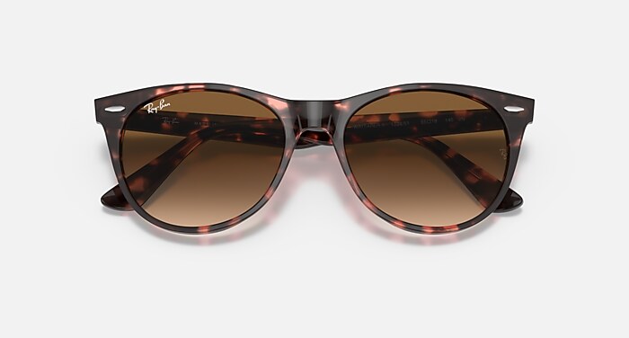 WAYFARER II FLECK Sunglasses in Pink Havana and Light Brown