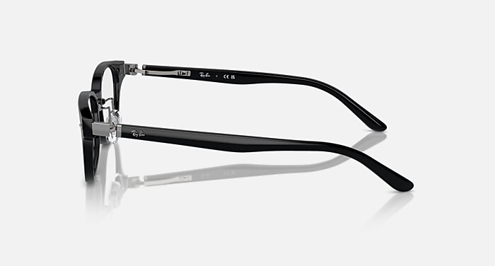 RB5427D OPTICS メガネ ブラック と クリア (53-18) - RB5427D
