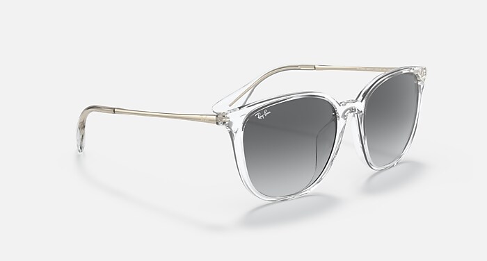 RB4348D Sunglasses in Transparent and Grey Gradient - RB4348D