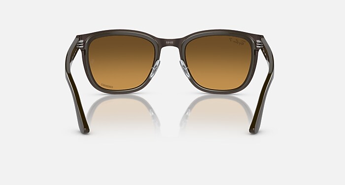 Óculos de Sol CLYDE POLARIZED+ LENSES em Marrom sobre Cobre e