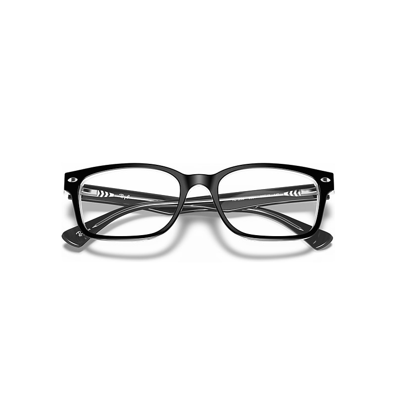 Ray-Ban Rb5286 Optics Optical Black Frame Clear Lenses 51-18