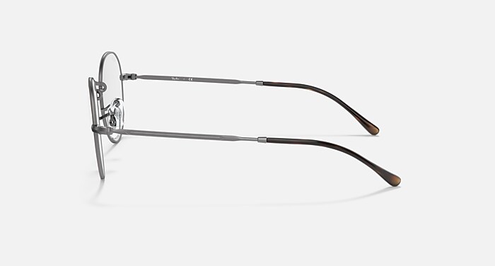 ROUND METAL OPTICS II Polarized Eyeglasses with Havana and Clear
