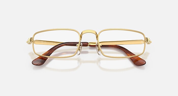 RB3927V OPTICS BY A$AP ROCKY Eyeglasses with Arista Gold and Clear