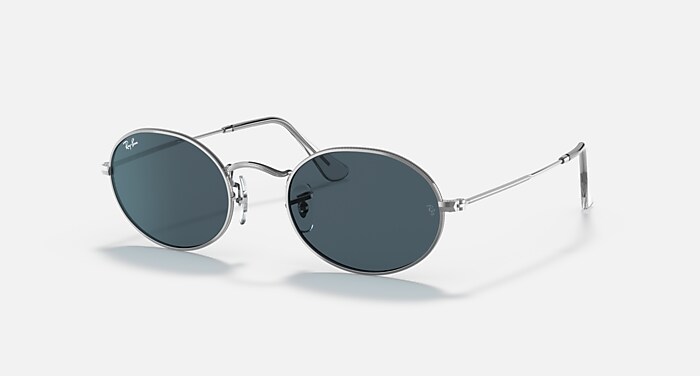 レイバン公式ストア】 Ray-Ban® OVAL METAL サングラス | シルバー X