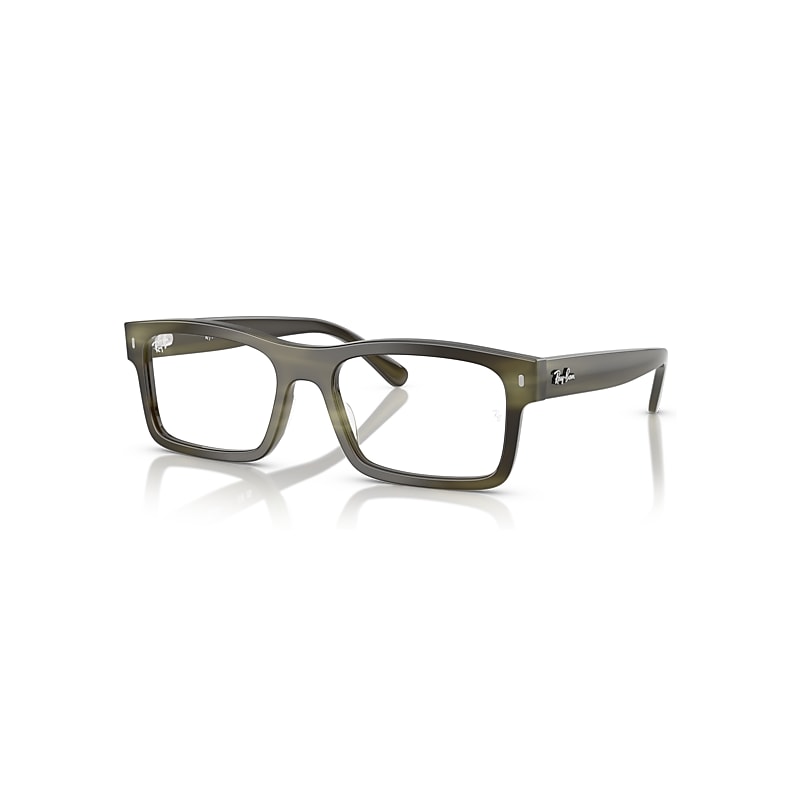 Ray-Ban  Optics Verde Habana Montura Transparente Lentes Polarizado 54-19, RB5435