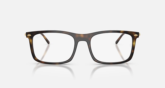 RB7260 OPTICS Eyeglasses with Havana and Clear (56-19) - RB7260