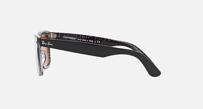 ORIGINAL WAYFARER PIXEL Sunglasses in Grey and Copper Flash