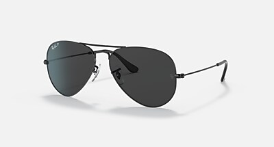 Ray-Ban レイバン サングラス アビエーター ブラック RB3025 AVIATOR TOTAL BLACK ポラライズド（偏光） サングラス ブラック と