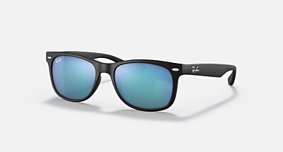 NEW WAYFARER KIDS サングラス ブラック と オレンジ (50-15