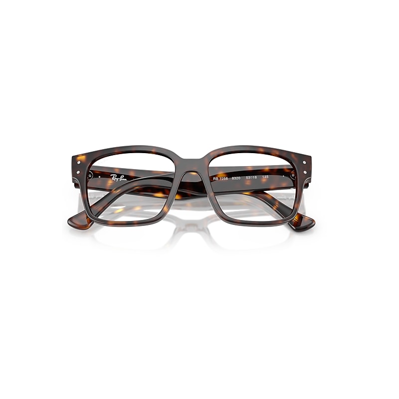 Ray-Ban Laurene Optics Bio-based Optical Havana Frame Clear Lenses Polarized 51-18