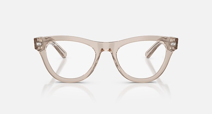 レイバン公式ストア】 Ray-Ban® SKYLER OPTICS メガネ | 透明ライト