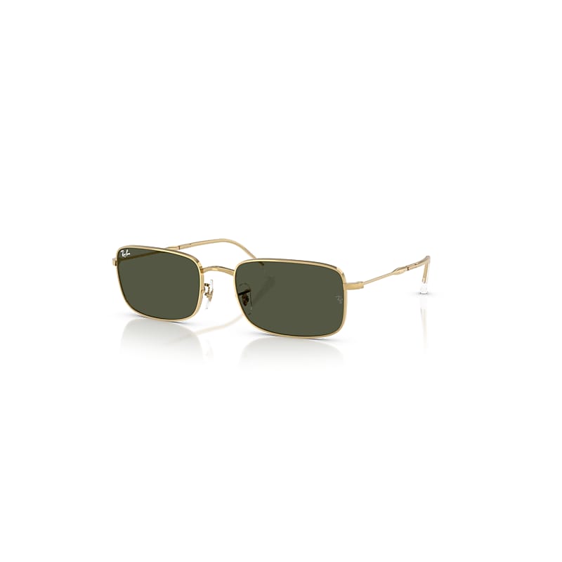 Ray-Ban Sunglasses   - Arista Gold Frame Green Lenses 56-20, RB3746