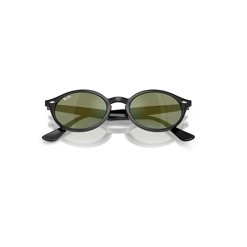 Ray-Ban Rb4315 Sunglasses Black Frame Green Lenses 51-21