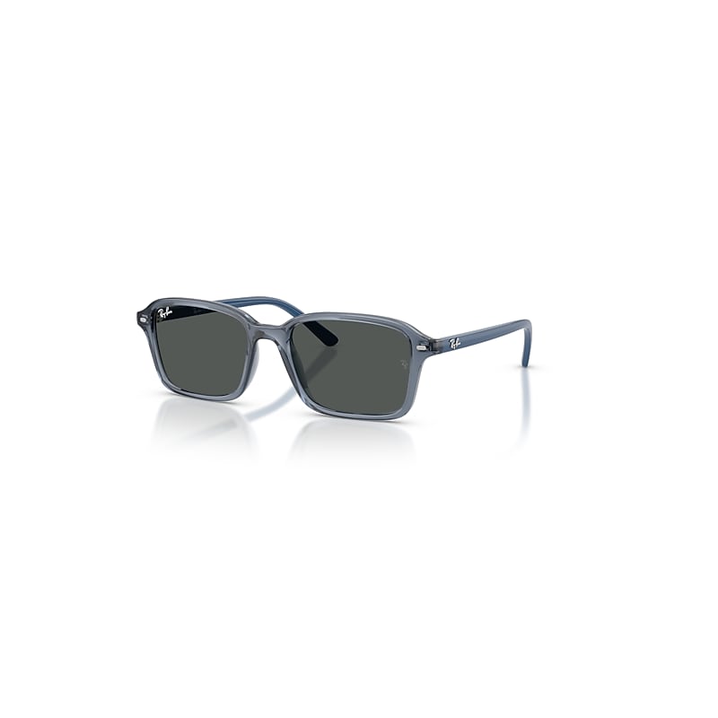 Ray-Ban Unisex Sunglass RB9131S Kids - Frame color: Transparent Blue, Lens color: Dark Grey - Image 3