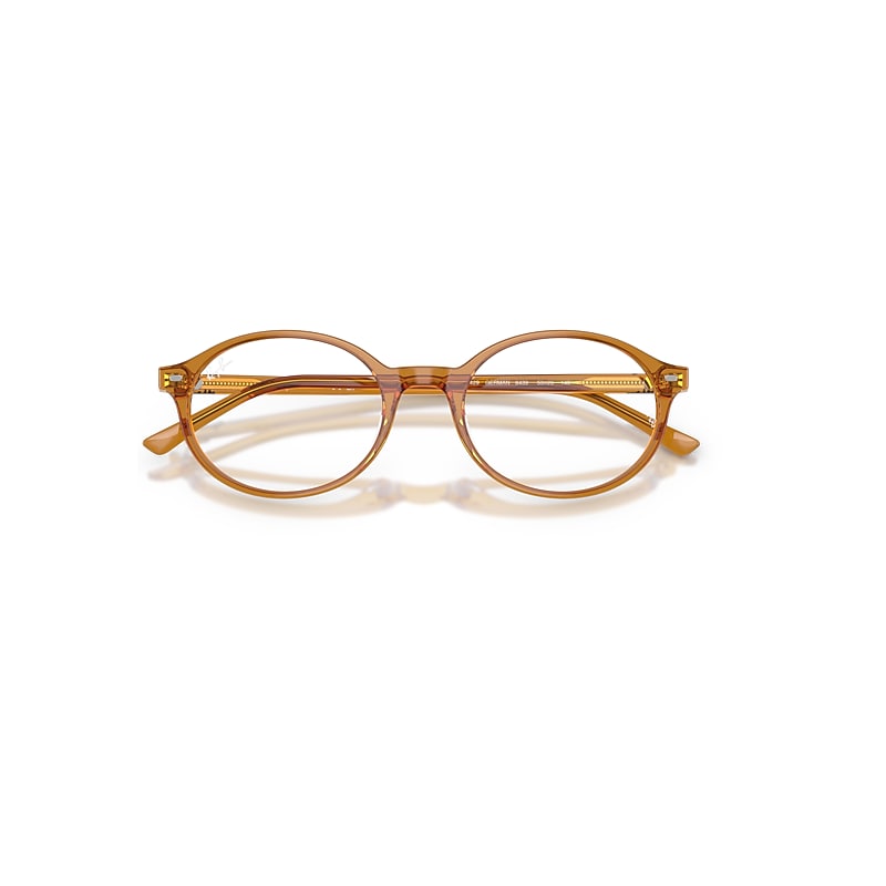 Ray-Ban German Optics Optical Beige Frame Clear Lenses Polarized 51-20