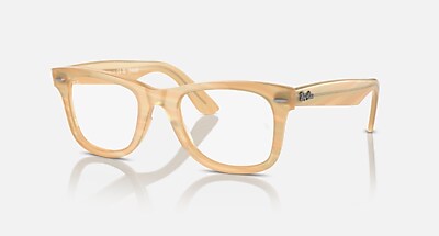 WAYFARER EASE OPTICS CHANGE Eyeglasses with Photo Striped Blue and