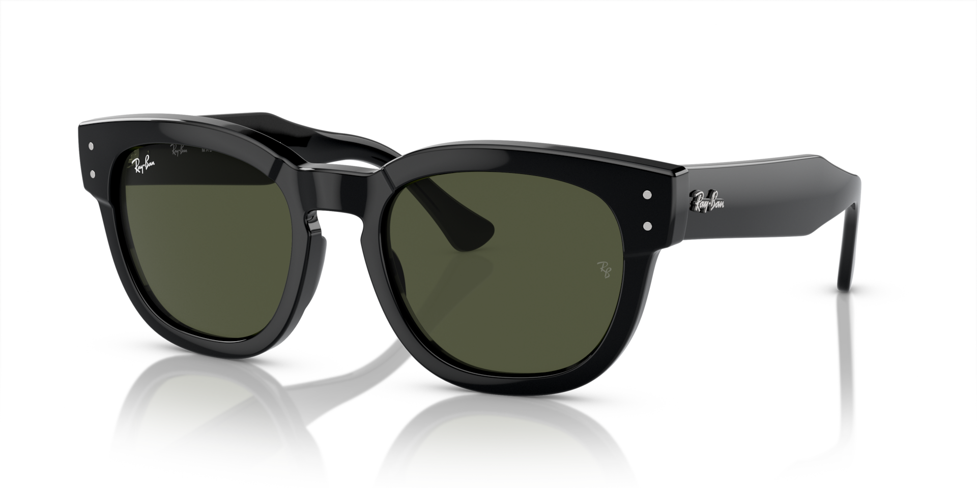 MEGA HAWKEYE Sunglasses in Black and Green - RB0298S | Ray-Ban® US