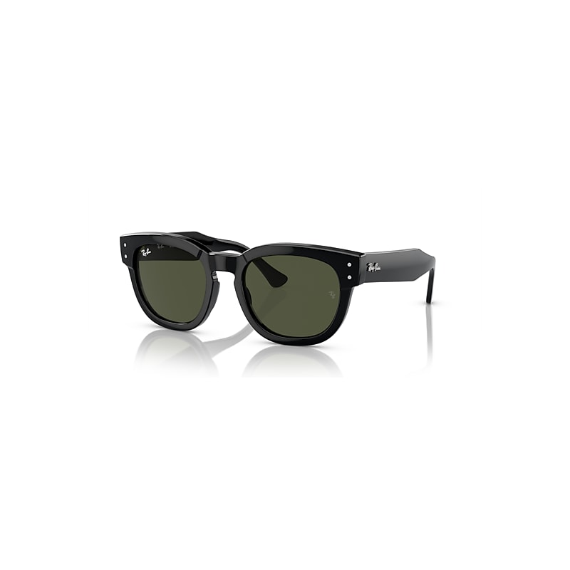 Ray-Ban Sunglasses  Mega Hawkeye - Black Frame Green Lenses 53-21, RB0298S