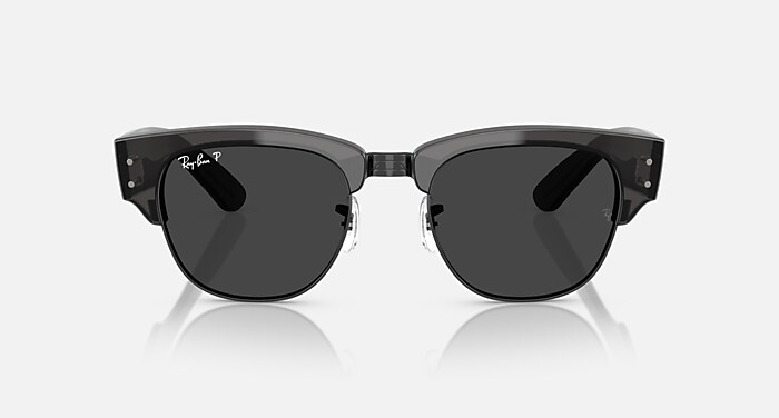 MEGA CLUBMASTER X THE ONES Sunglasses in Transparent Black and