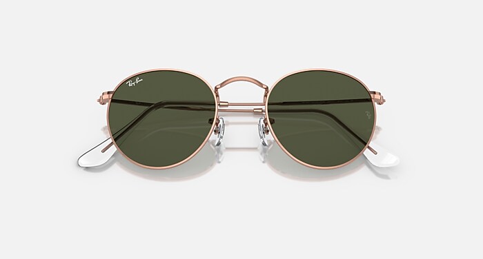 レイバン公式ストア】 Ray-Ban® ROUND METAL ROSE GOLD サングラス