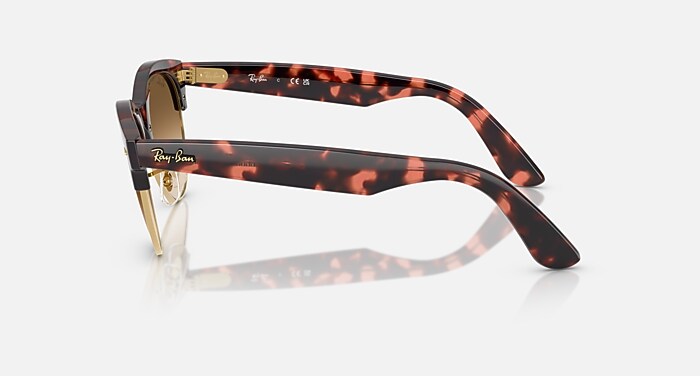 CLUBMASTER WAY Sunglasses in Pink Tortoise On Gold and Clear  display picture 1