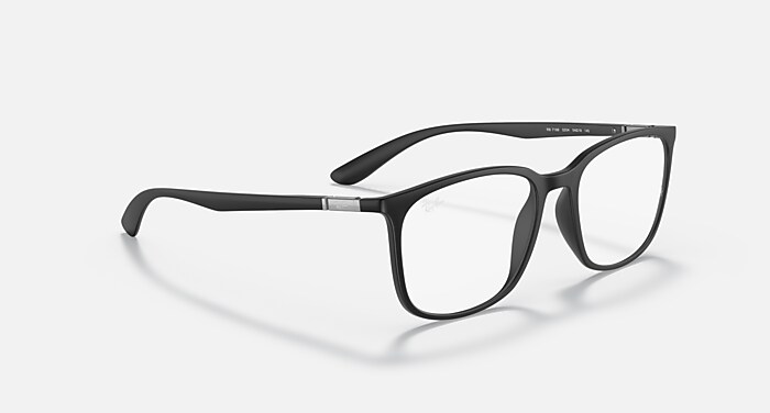 RB7199 OPTICS Polarized Eyeglasses with Black and Clear (54-18