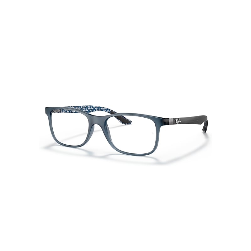 Ray-Ban Eyeglasses Unisex Rb8903 Optics - Black Frame Clear Lenses Polarized 55-18