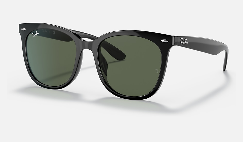 RB4379D Sunglasses in Black and Dark Green (55-19) - RB4379D | Ray