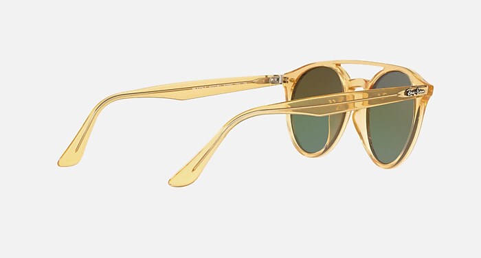 RB4279 Sunglasses in Yellow and Blue/Violet Gradient Mirror