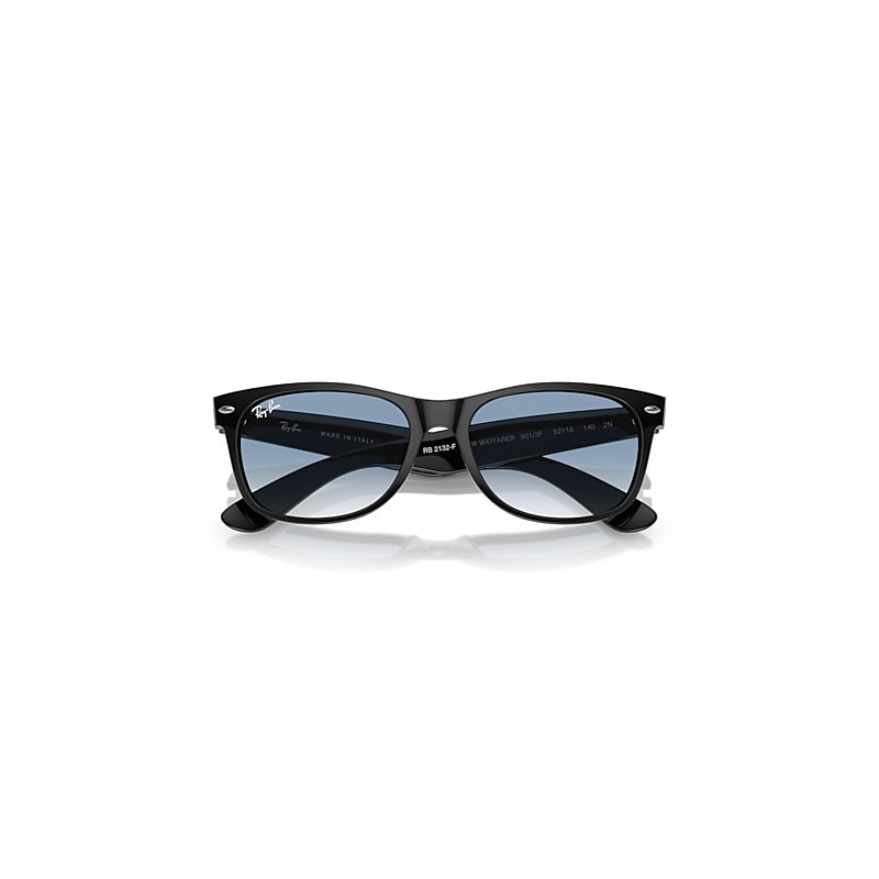 NEW WAYFARER CLASSIC Sunglasses in Black and Blue (55-18