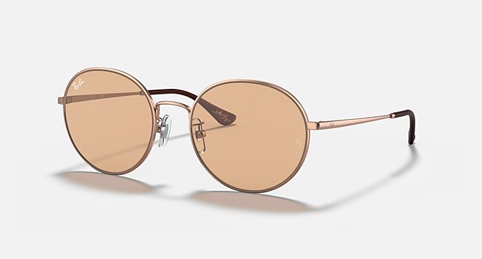 RB3612D TEAM WANG X RAY-BAN Sunglasses in Copper and Light Brown