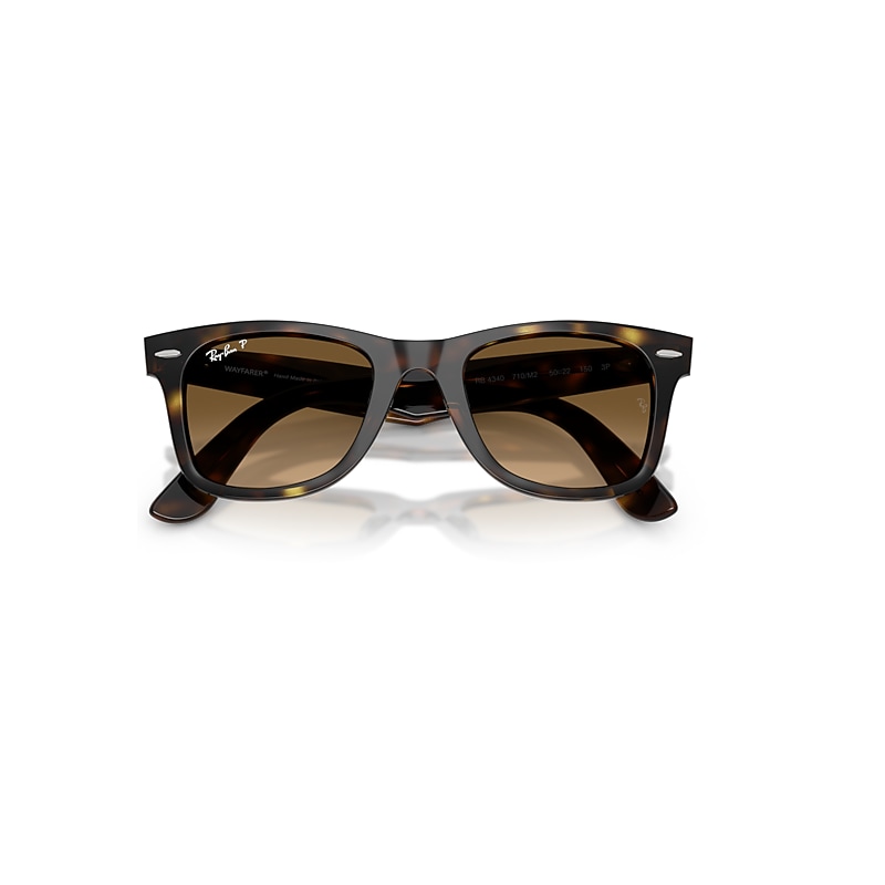 Ray-Ban RB4340 Wayfarer Polarized 710/M2 Men's Sunglasses Tortoiseshell Size 50