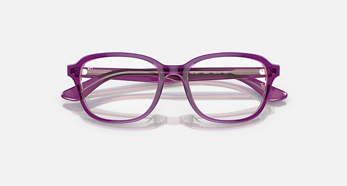 ドラゴンボール Z メガネフレーム RB1627 OPTICS KIDS Eyeglasses with Top Purple & Pink & Beige Frame