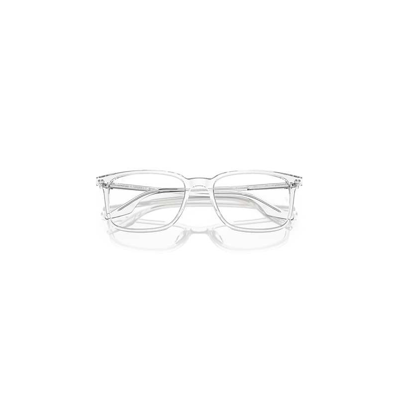 Ray-Ban Rb5421 Optics Optical Transparent Frame Clear Lenses Polarized 53-19
