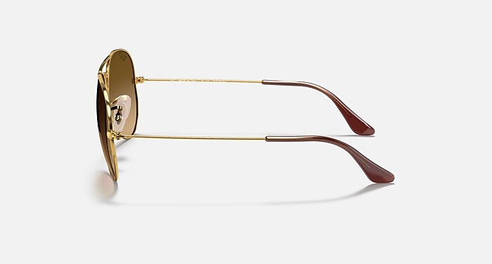 Ray-Ban レイバン アビエーター サングラス ゴールド RB3025 レイバン公式ストア】 Ray-Ban® AVIATOR GRADIENT サングラス