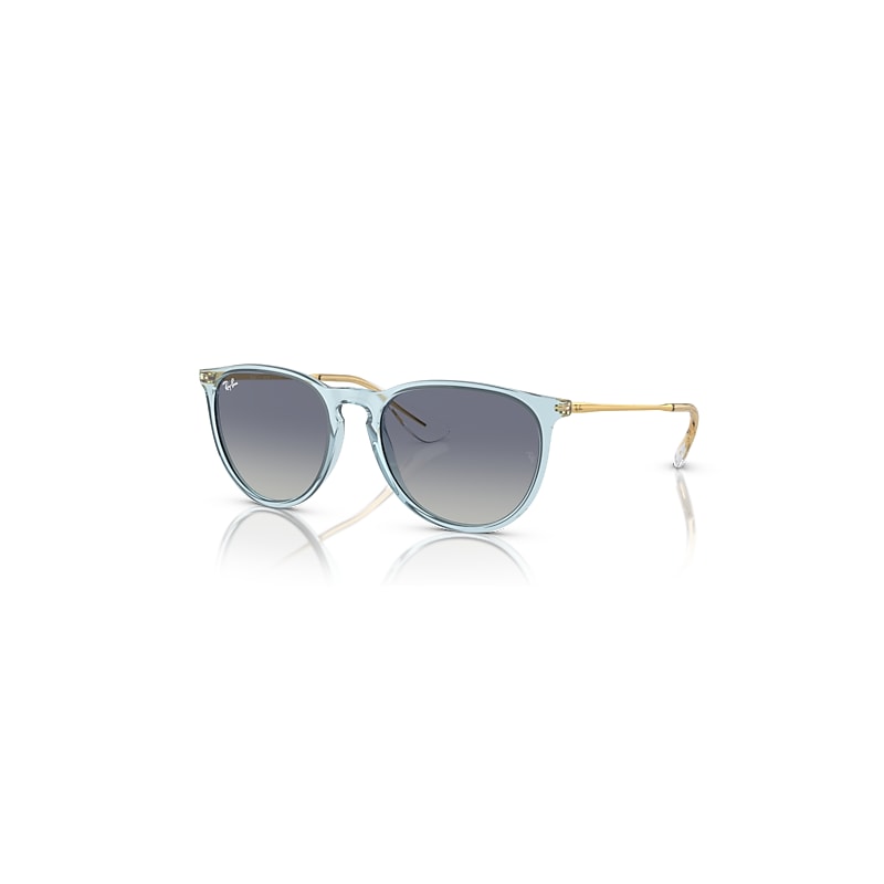 Ray-Ban Damen Blau Rund Transparent Hell Grau Gradient Rb4171 Erika Einheitsgröße - Image 5