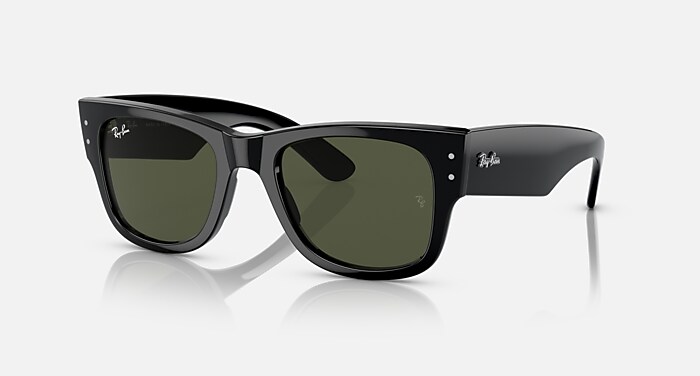 Óculos de Sol MEGA WAYFARER em Preto e Verde - RB0840S | Ray-Ban® BR