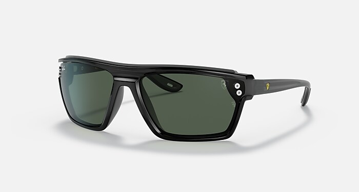 RB4370M SCUDERIA FERRARI COLLECTION サングラス ブラック と G-15